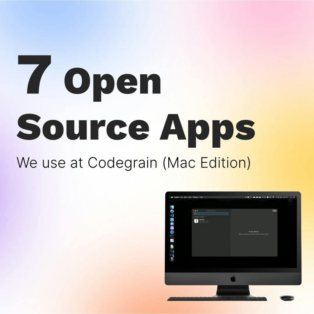 Open Source Apps for Mac OS